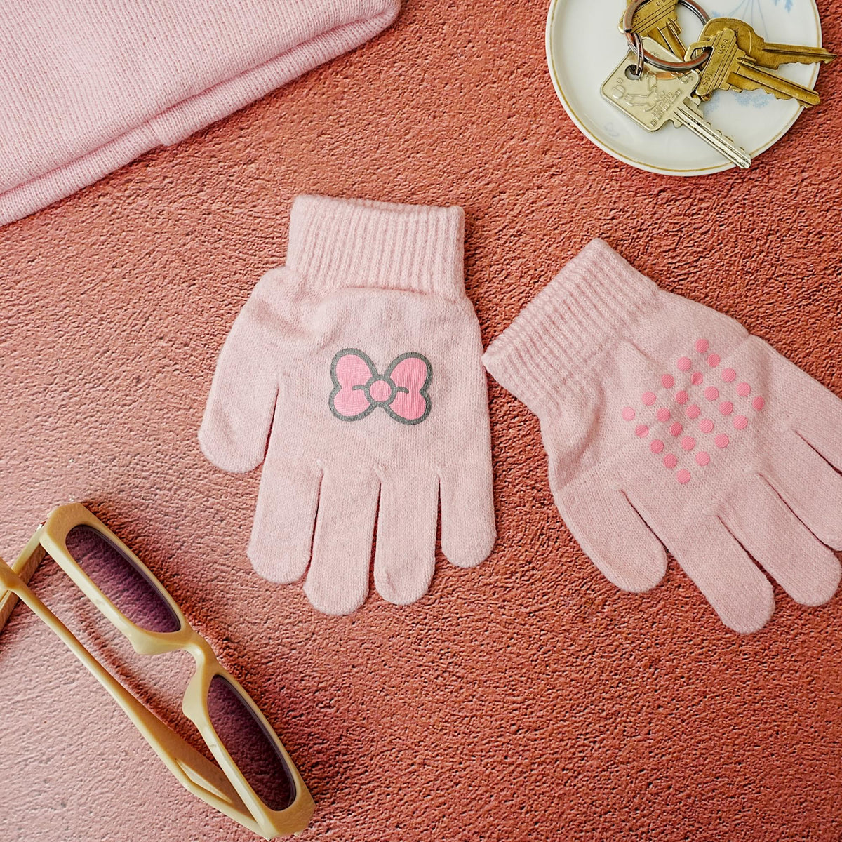 Sanrio Hello Kitty & Friends My Melody Knit Beanie & Gloves Set