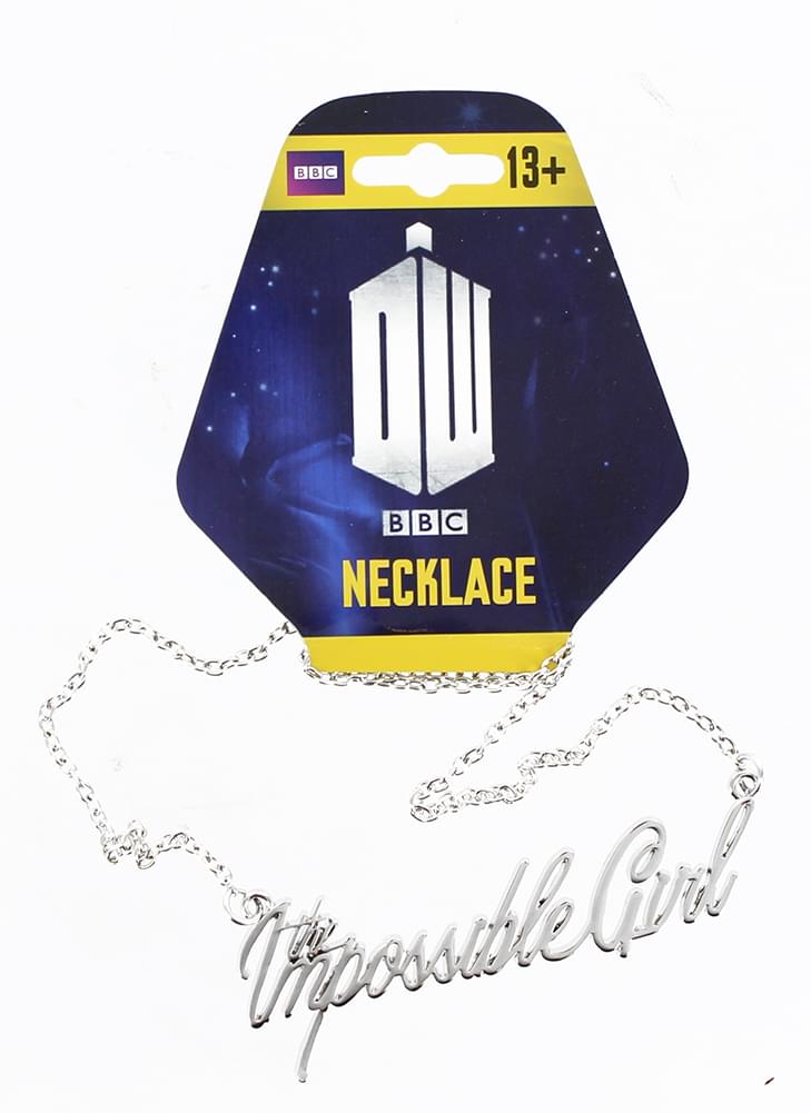 Doctor Who The Impossible Girl Script Necklace