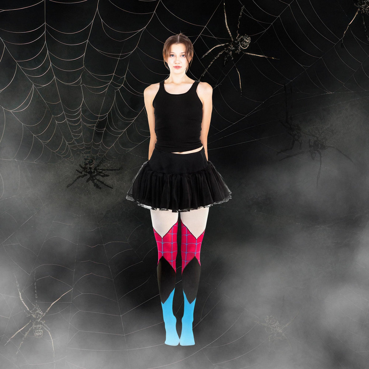 Marvel Spider-Gwen Women's Sheer Costume Tights
