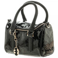 DC Comics Batman Embossed Mini Barrel Satchel with Charm