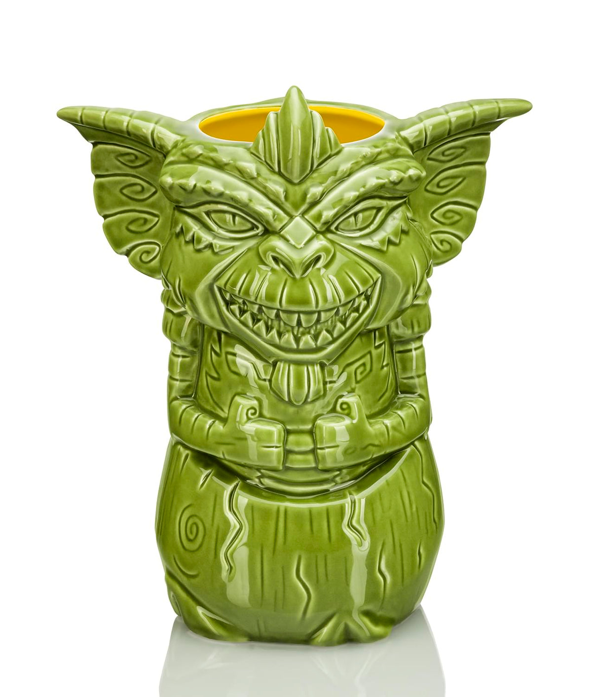 Geeki Tikis Gremlins Stripe Mug | Ceramic Tiki Style Cup | Holds 23 Ounces