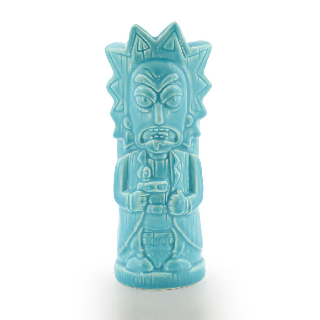 Geeki Tikis Rick & Morty Rick Mug | Ceramic Tiki Style Cup | Holds 15 Ounces