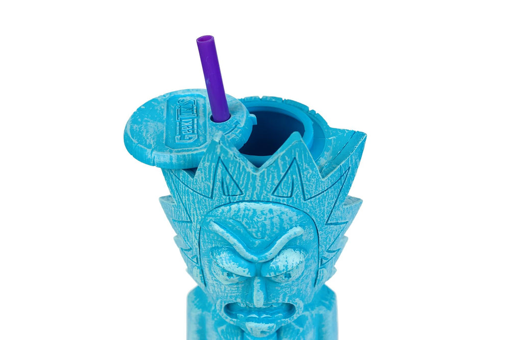 Geeki Tikis Rick and Morty Plastic Tumbler | Rick | Holds 25 Ounces