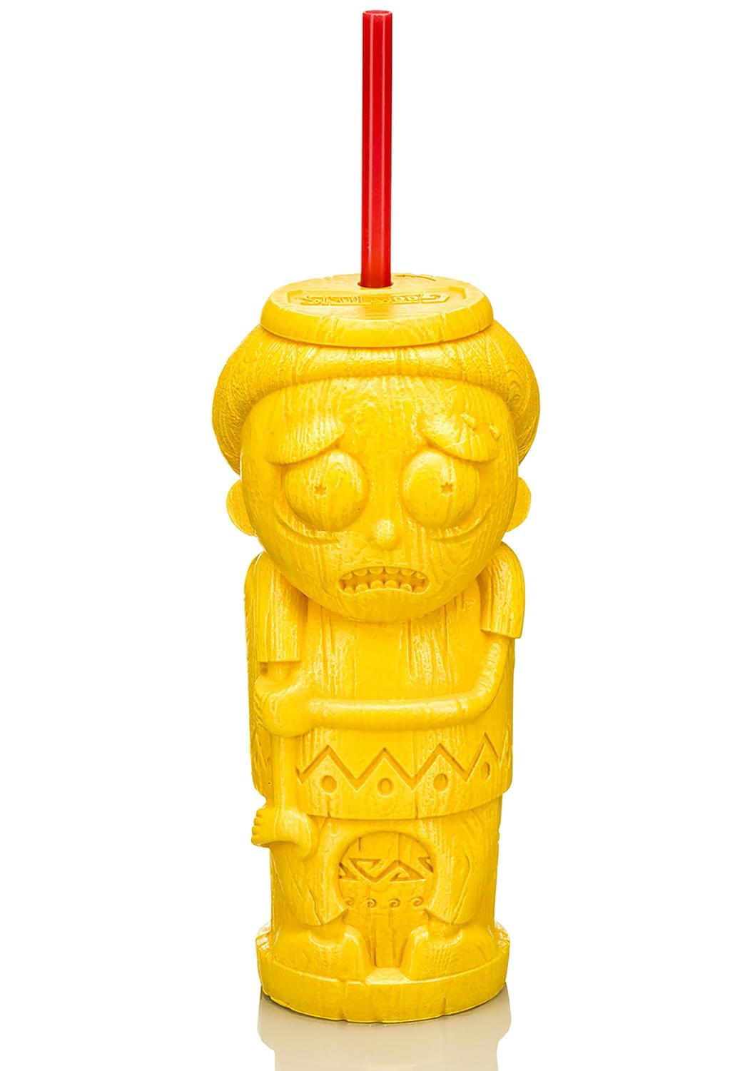 Geeki Tikis Rick and Morty Plastic Tumbler | Morty | Holds 21 Ounces