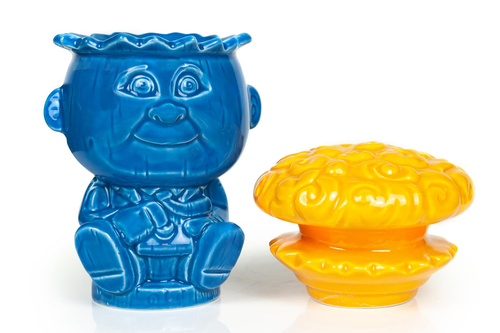 Geeki Tikis Garbage Pail Kids GPK Adam Bomb Mug Ceramic Tiki Style Cup 20 Ounces | Set Includes Trading Card