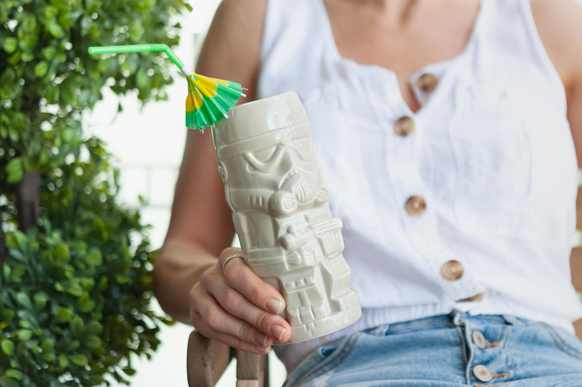 Geeki Tikis Star Wars Storm Trooper | Ceramic Tiki Style Mug | Holds 15 Ounces