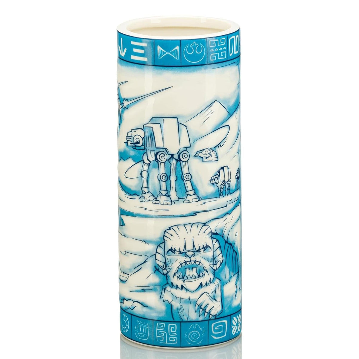 Geeki Tiki Star Wars Hoth Scenic 24 Ounce Ceramic Tiki Mug