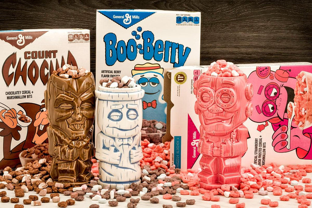 Geeki Tikis Monster Cereals Yummy Mummy Ceramic Mug | Holds 16 Ounces