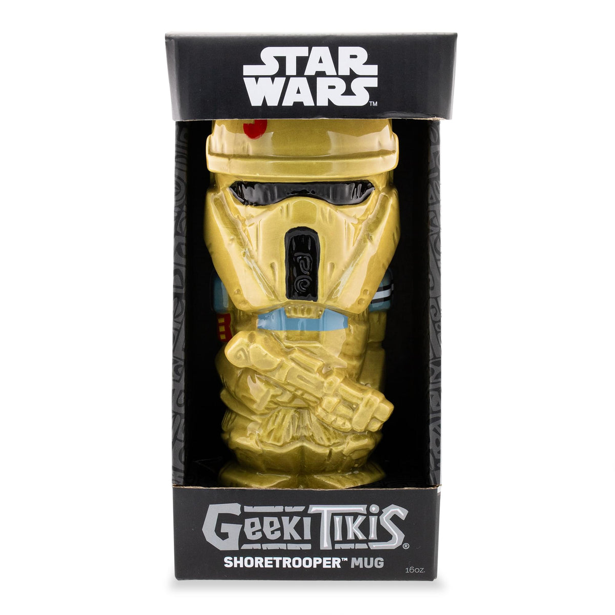 Geeki Tikis Star Wars Shoretrooper Ceramic Mug | Holds 16 Ounces