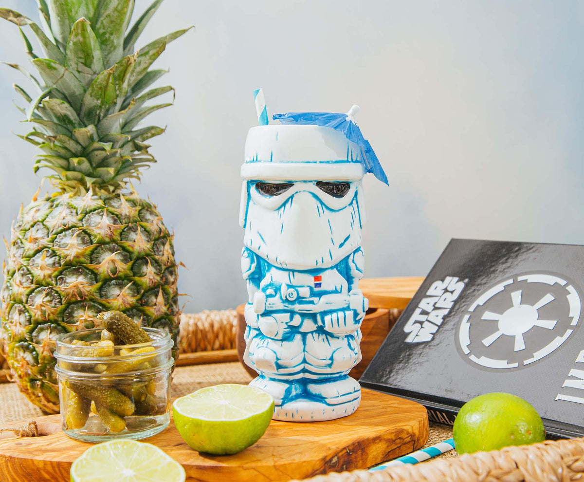 Geeki Tikis Star Wars Snowtrooper Ceramic Mug | Holds 16 Ounces