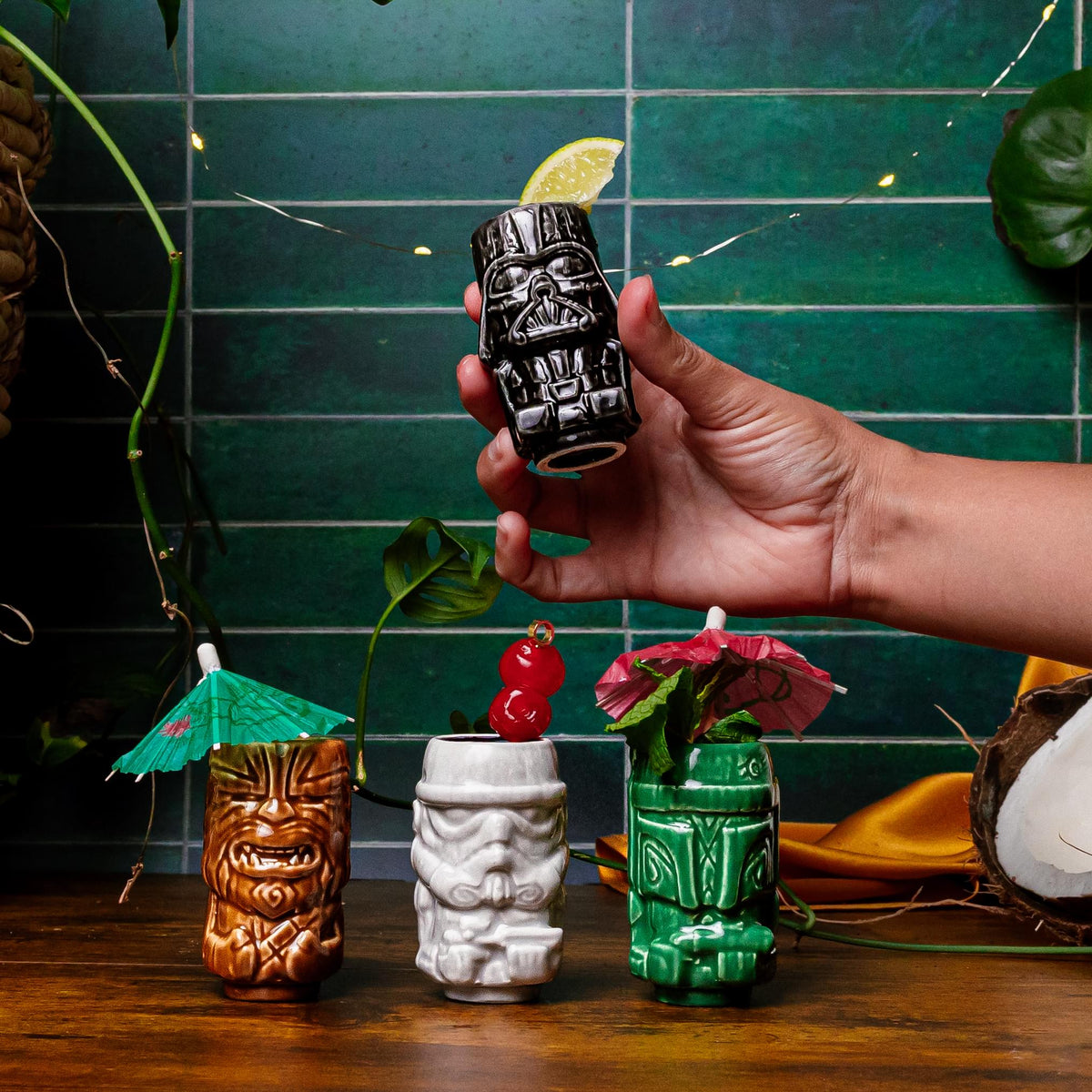 Geeki Tikis Star Wars Ceramic Mini Muglet 4-Pack | Each Holds 2 Ounces