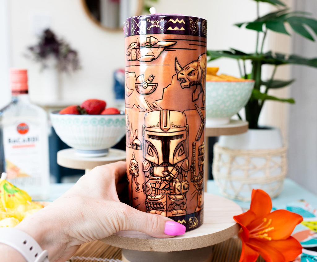 Geeki Tikis Star Wars: The Mandalorian Season 1 Scenic Ceramic Mug | 24 Ounces
