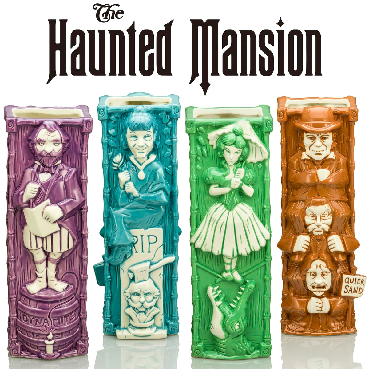 Geeki Tikis Disney The Haunted Mansion Quicksand Men Stretch Portrait Blue Mug