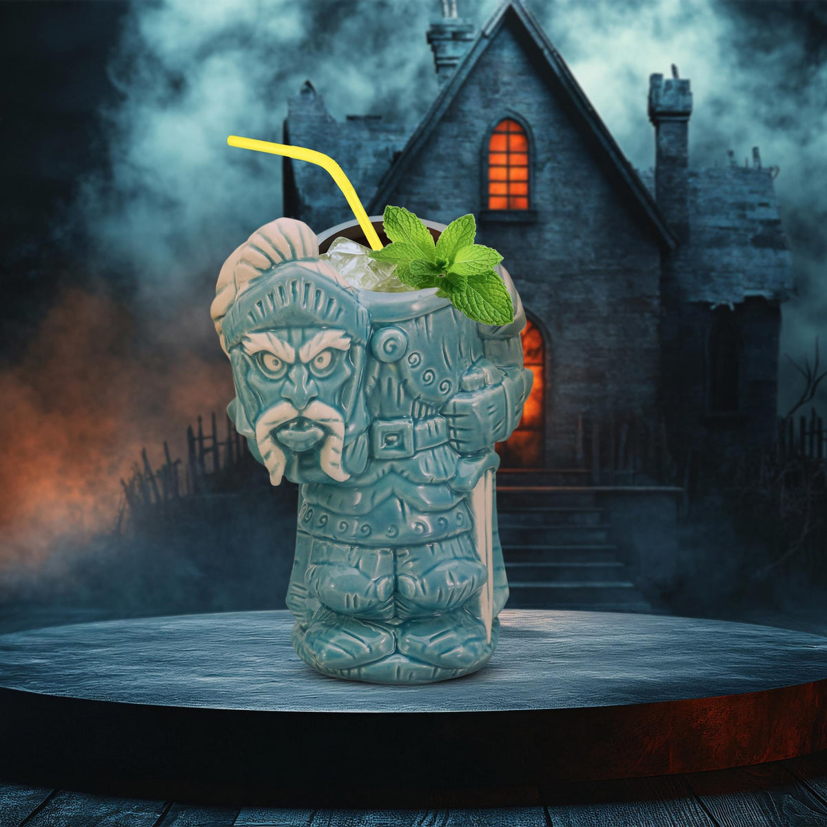 Geeki Tikis Disney The Haunted Mansion Beheaded Knight 28-Ounce Ceramic Mug