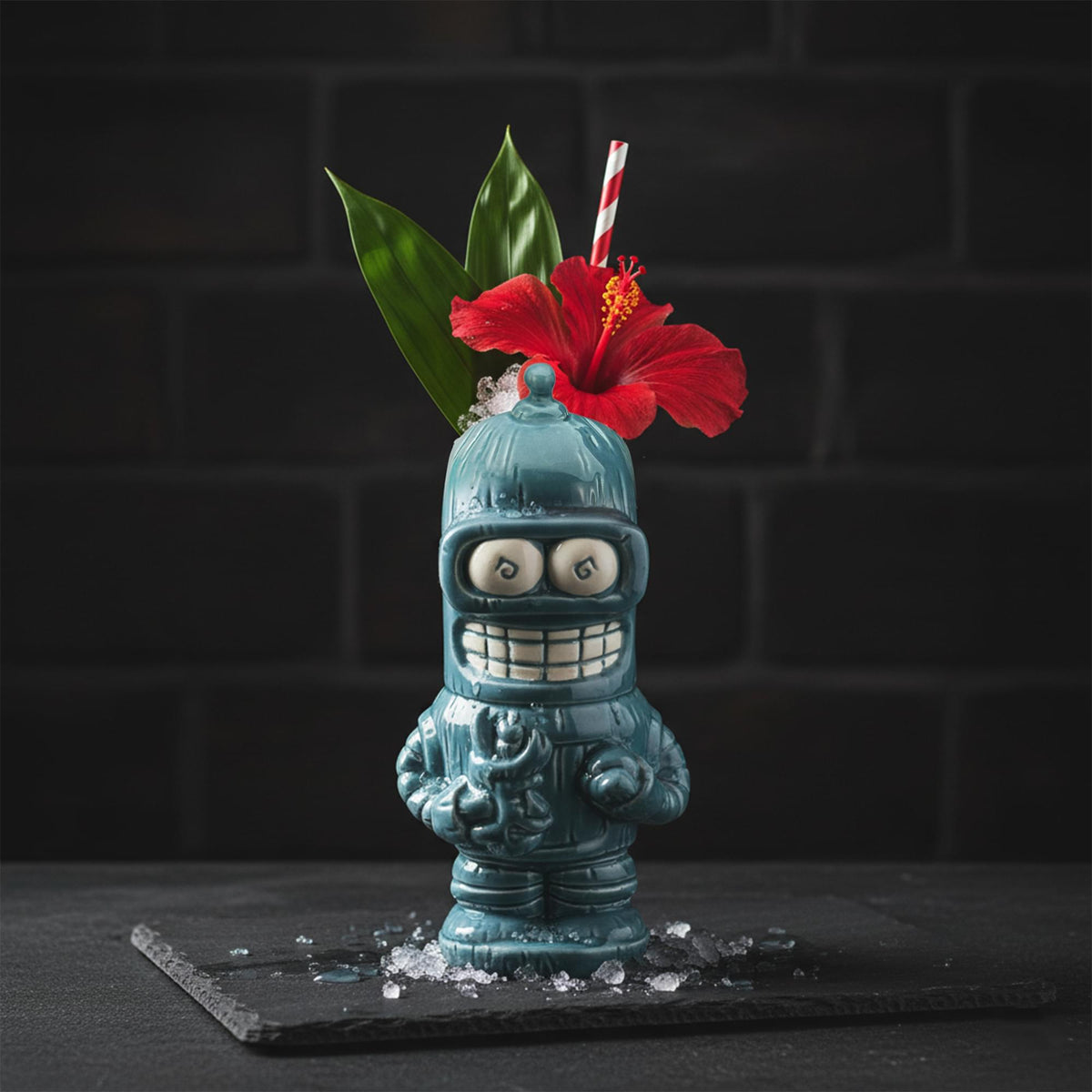 Geeki Tikis Futurama Bender Ceramic Mug | Holds 12 Ounces