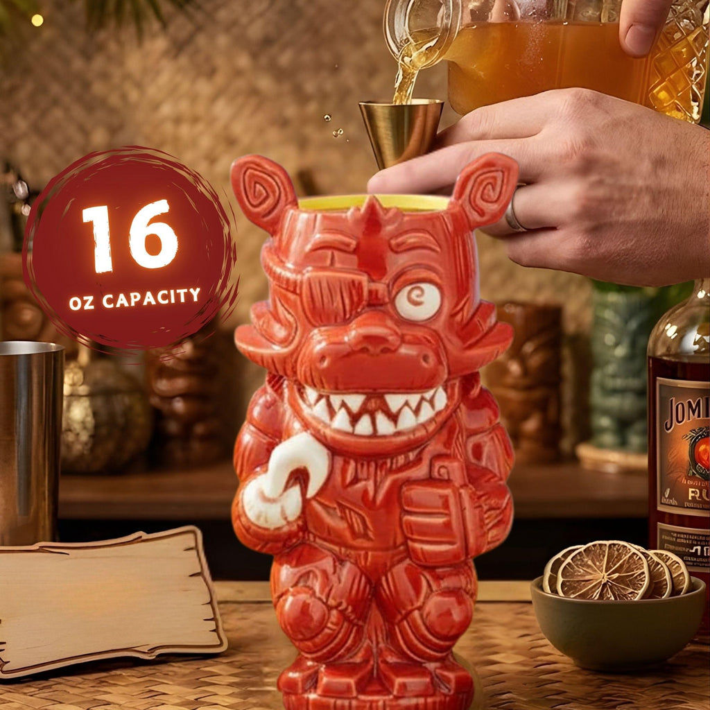 Geeki Tikis Five Nights At Freddy's Foxy The Pirate 16-Ounce Ceramic Mug