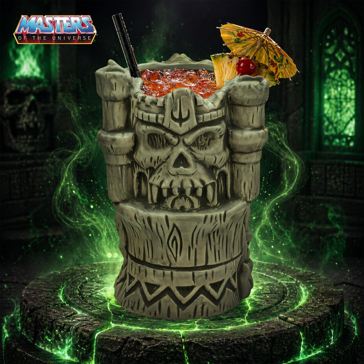 Geeki Tikis Masters of the Universe Movie Castle Grayskull Mug | Holds 56 Ounces