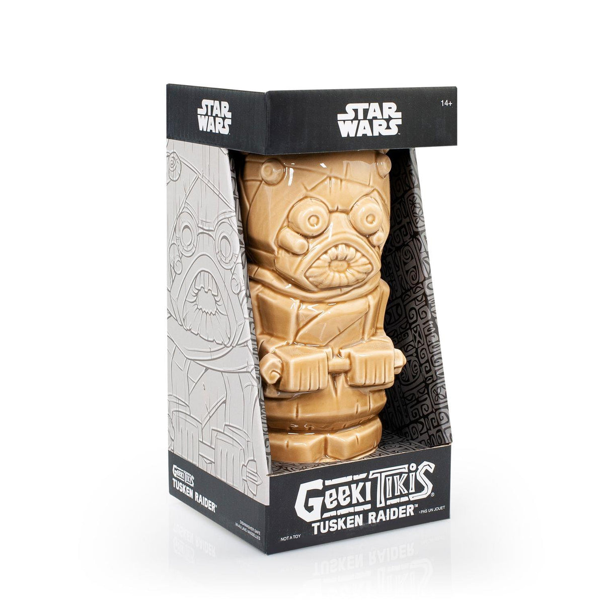 Geeki Tikis Star Wars Tusken Raider Mug | Crafted Ceramic | Holds 14 Ounces