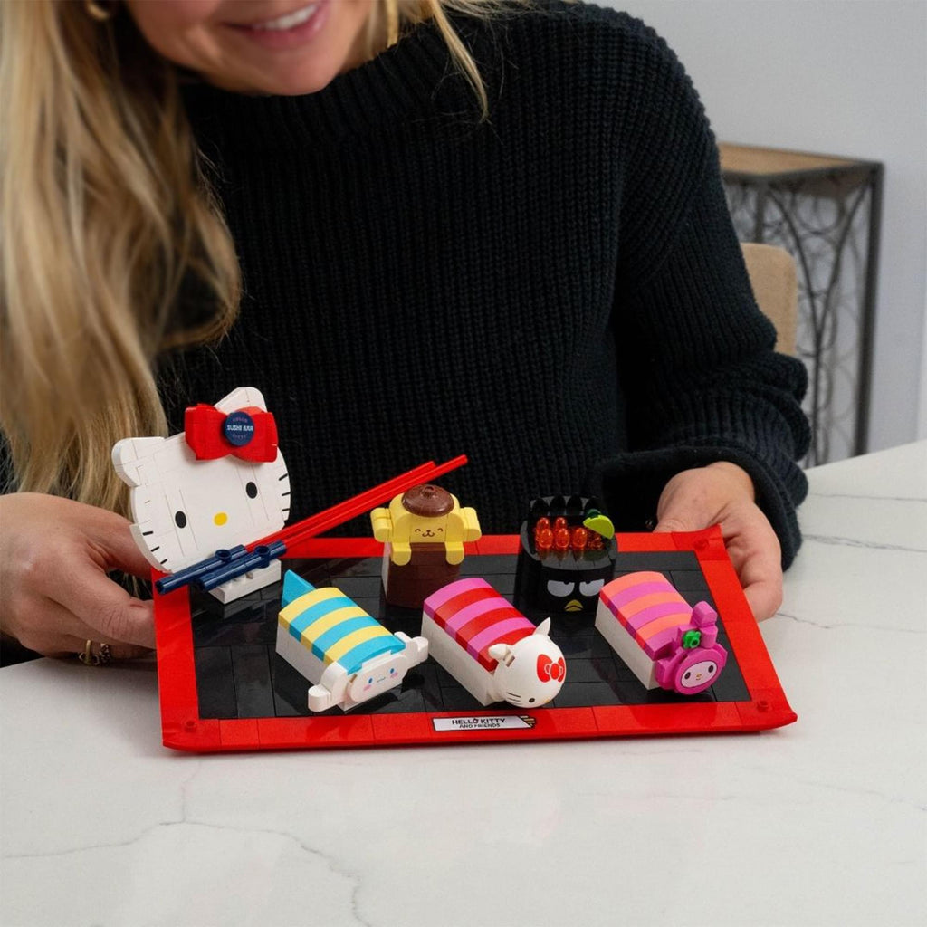 Sanrio Hello Kitty Sushi Platter 383-Piece Building Set