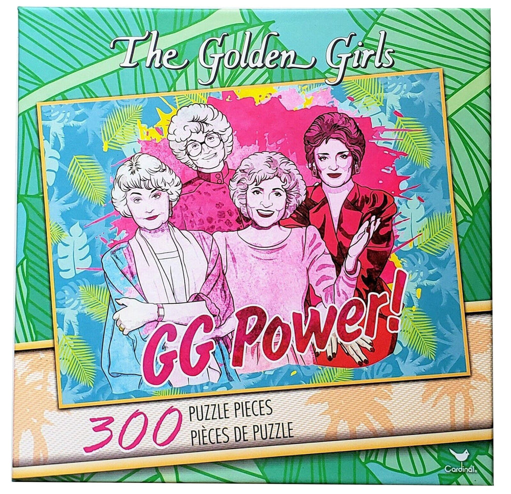 The Golden Girls GG Power! 300 Puzzle Pieces Cardinal 18"x24"