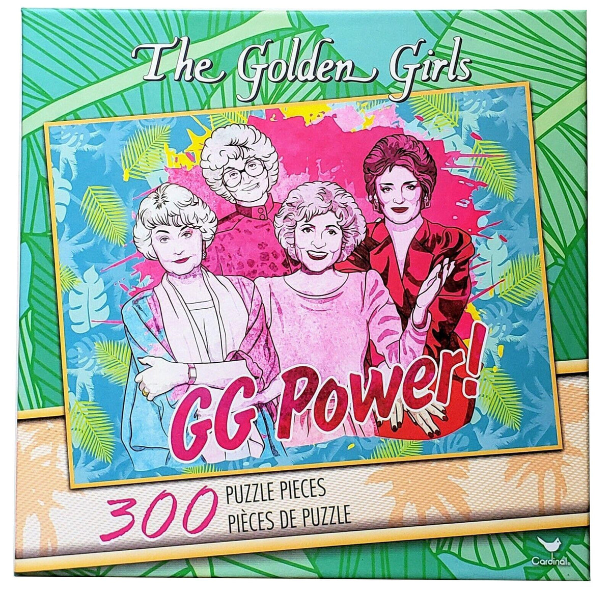 The Golden Girls GG Power! 300 Puzzle Pieces Cardinal 18"x24"