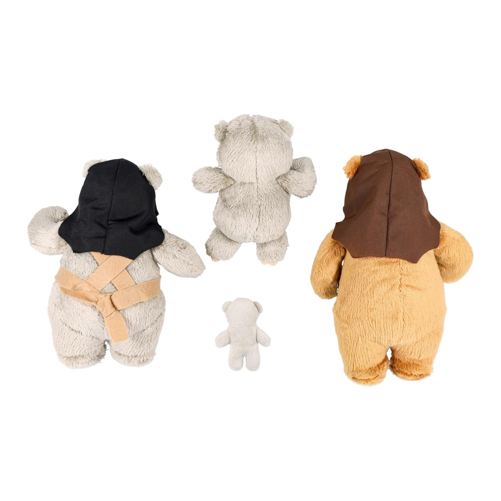 Star Wars Celebration Exclusive Ewok Family 3 Piece Plush Set