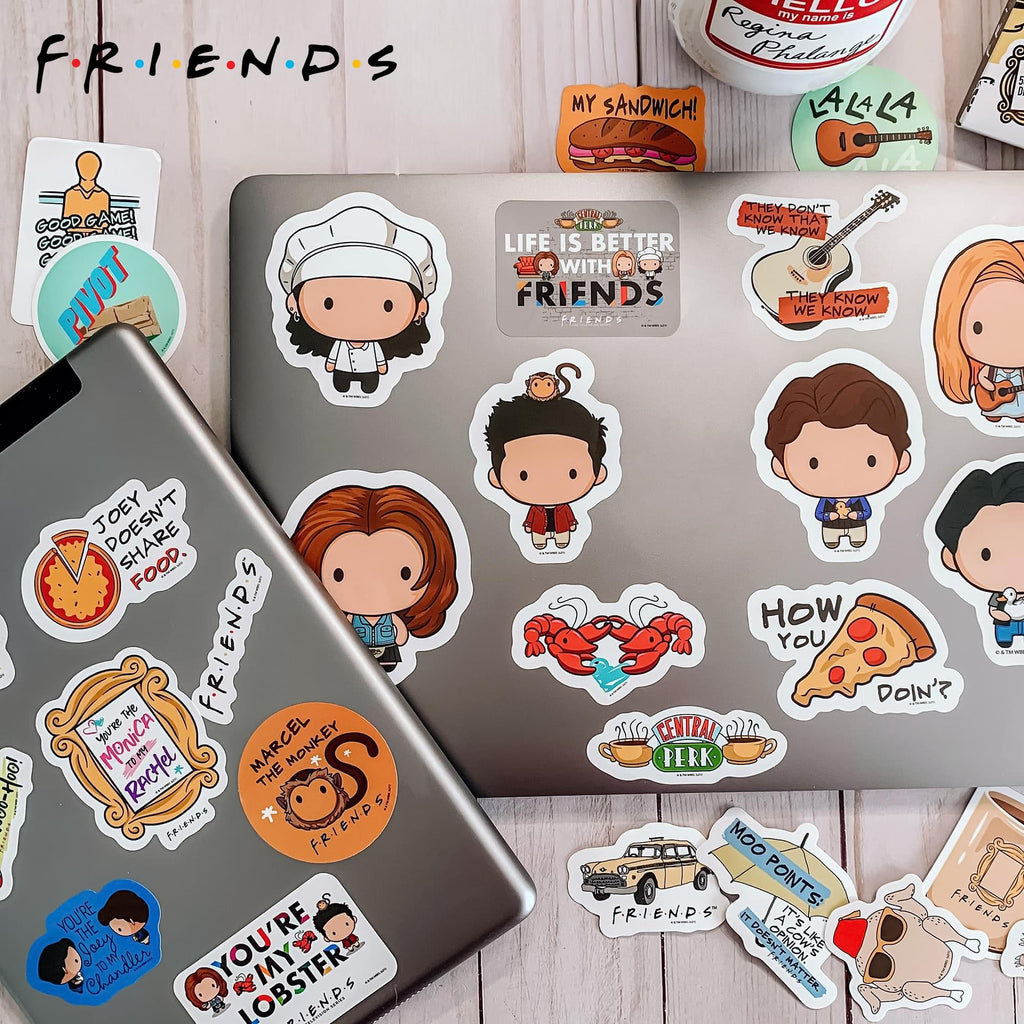 Friends #FRIENDSHIPGOALS Vinyl Decal 60-Pack