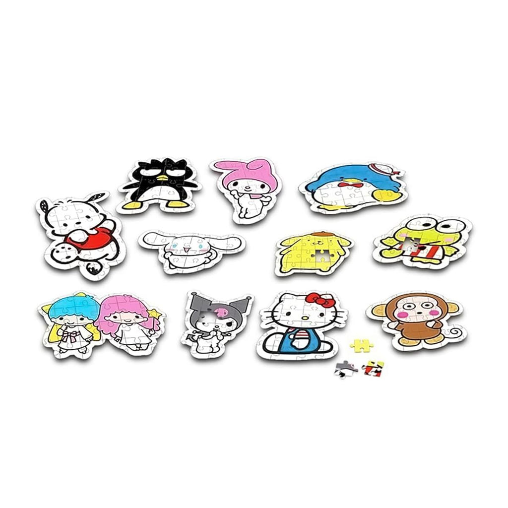 Hello Kitty 500 Piece Multi Shape Mini Jigsaw Puzzles | Set of 12