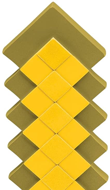 Minecraft Gold Sword Child Costume Prop