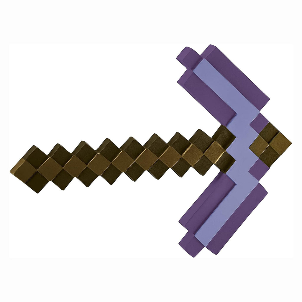 Minecraft Enchanted Purple Pickaxe Costume Accessory