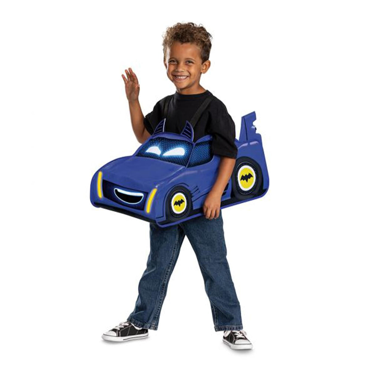 DC Batwheels Bam Ride-On Classic Child Costume | One Size Up to Sz 6