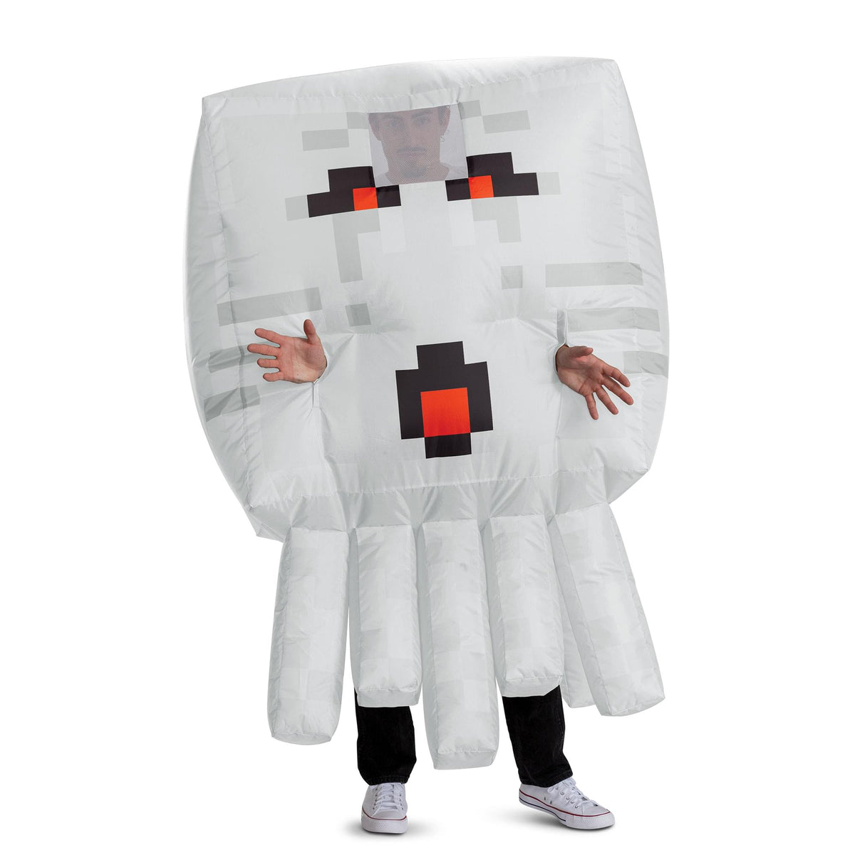 Minecraft Ghast Inflatable Adult Costume | One Size Fits Most