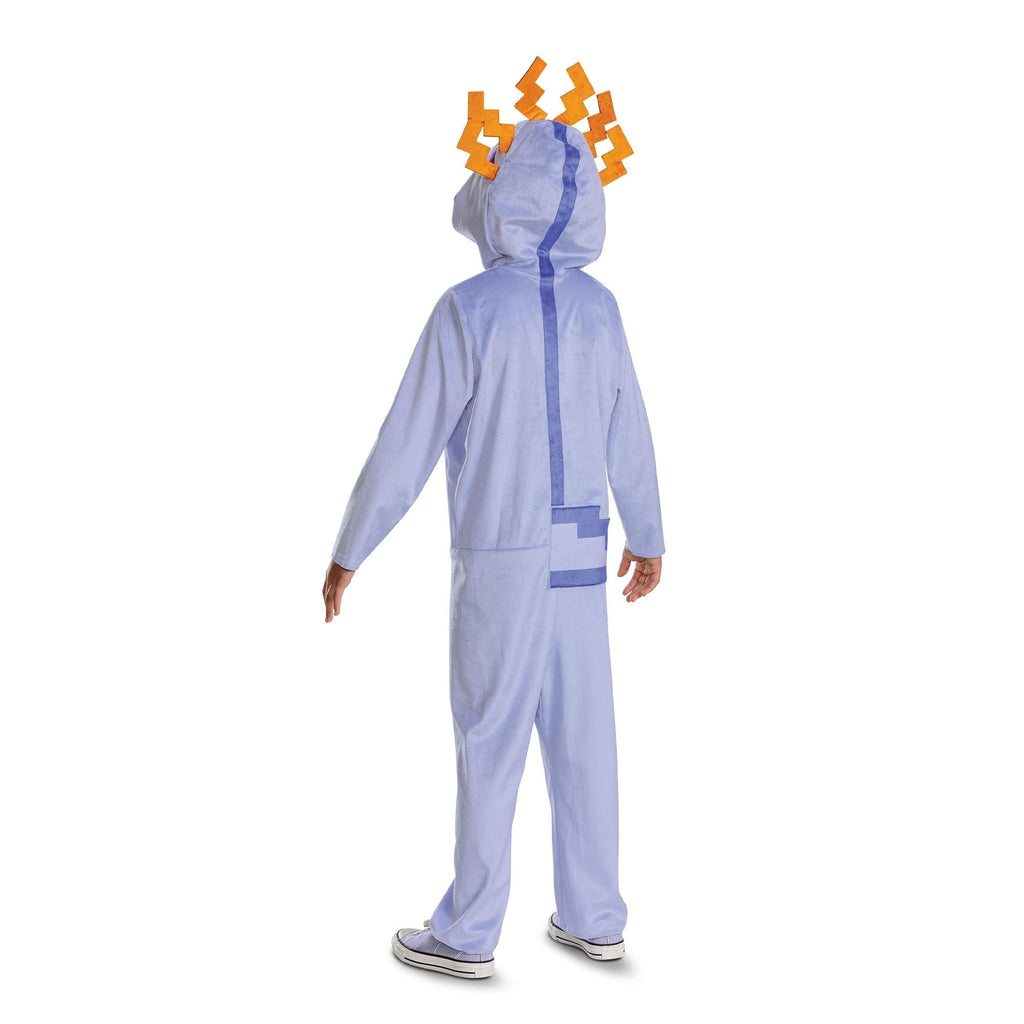 Minecraft Axolotl Hooded Child Costume Jumpsuit