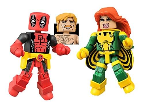 Marvel Minimates Series 65 Secret Wars Deadpool & X-Force Siryn