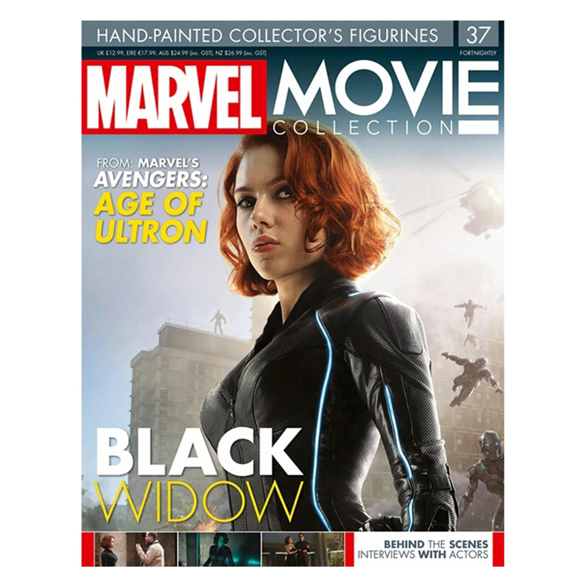 Eaglemoss Marvel Movie Collection Magazine Issue #37 Age Of Ultron Black Widow