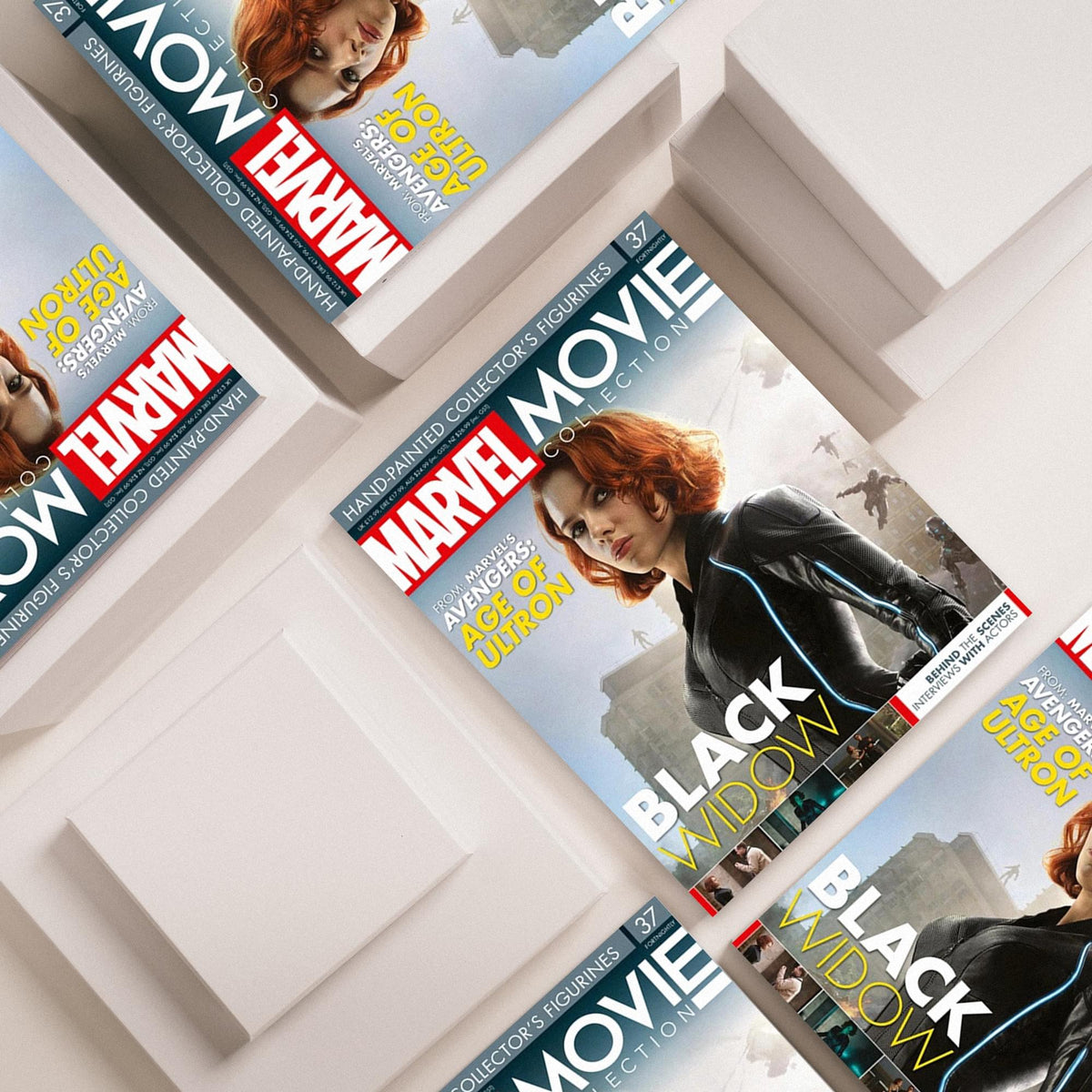 Eaglemoss Marvel Movie Collection Magazine Issue #37 Age Of Ultron Black Widow
