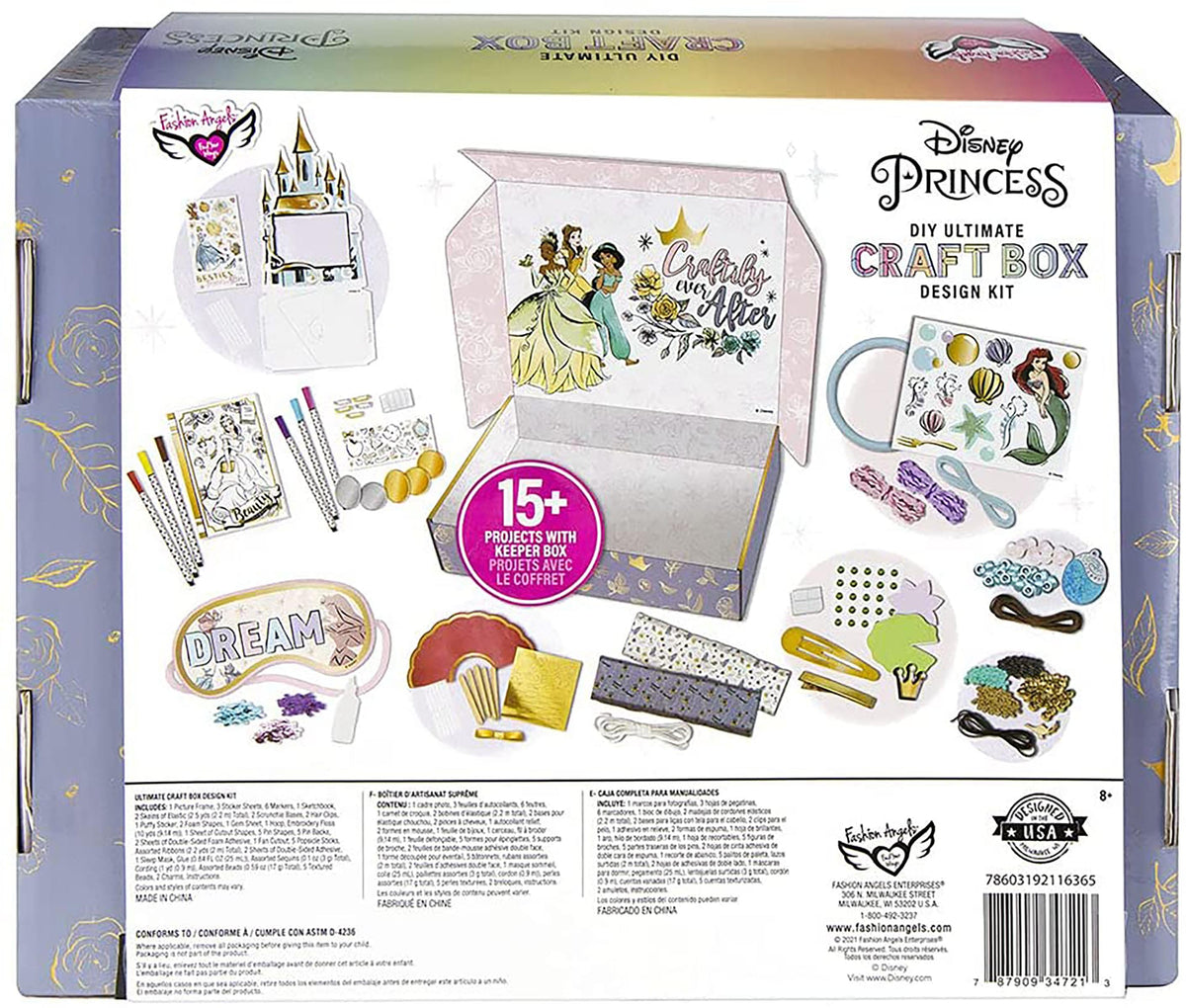 Disney Princess Fashion Angels DIY Ultimate Craft Box