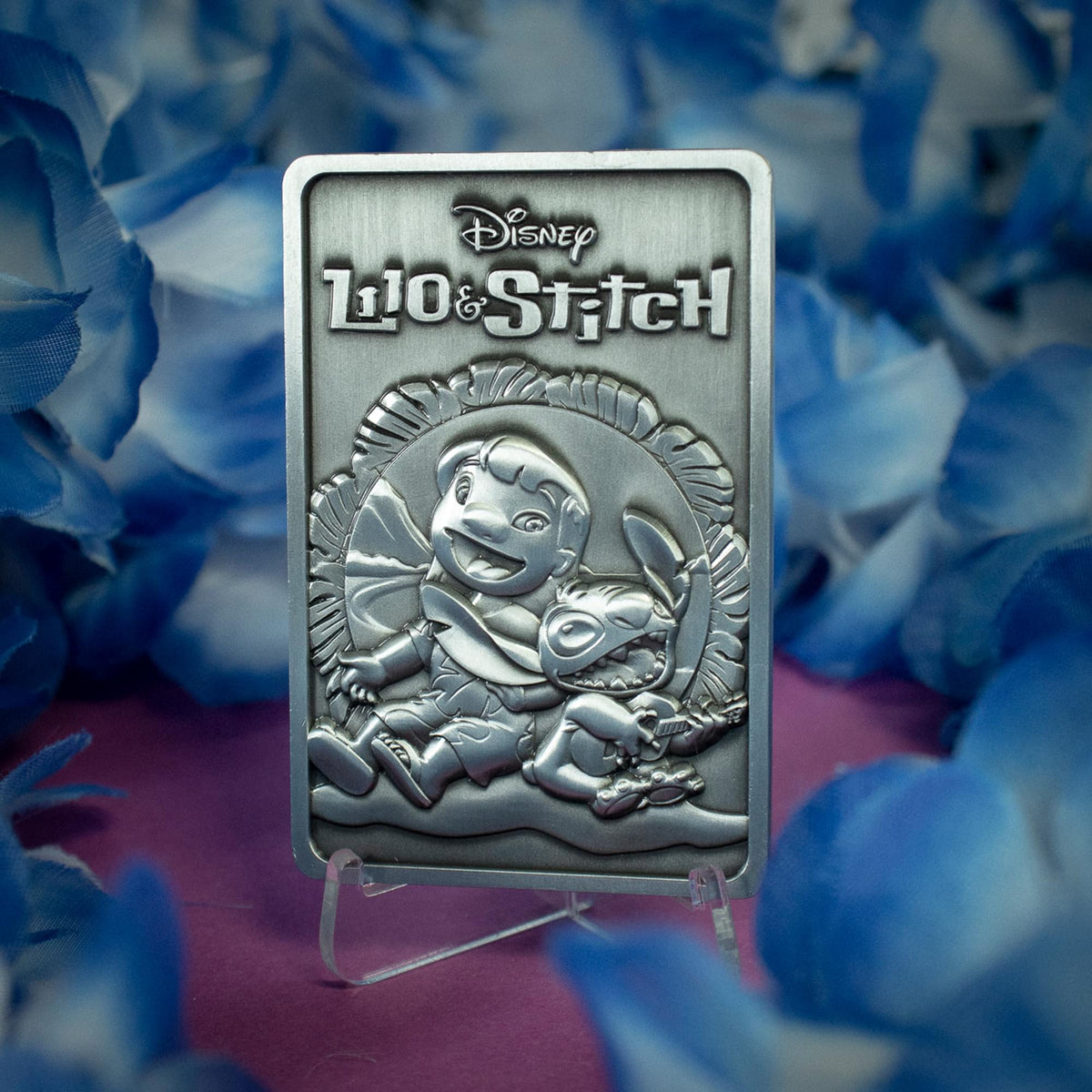 Disney Lilo & Stitch Limited Edition Double-Sided Embossed Metal Ingot