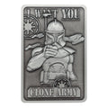 Star Wars: The Clone Wars Captain Rex Limited Edition Embossed Metal Ingot