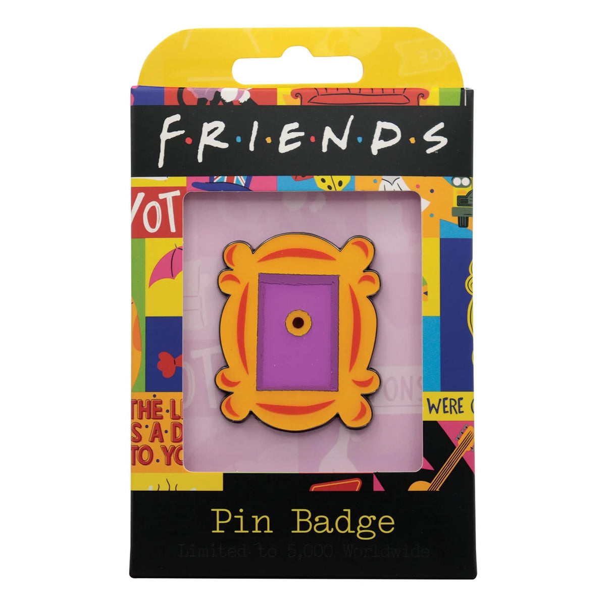 Friends Peephole Frame Limited Edition Enamel Pin