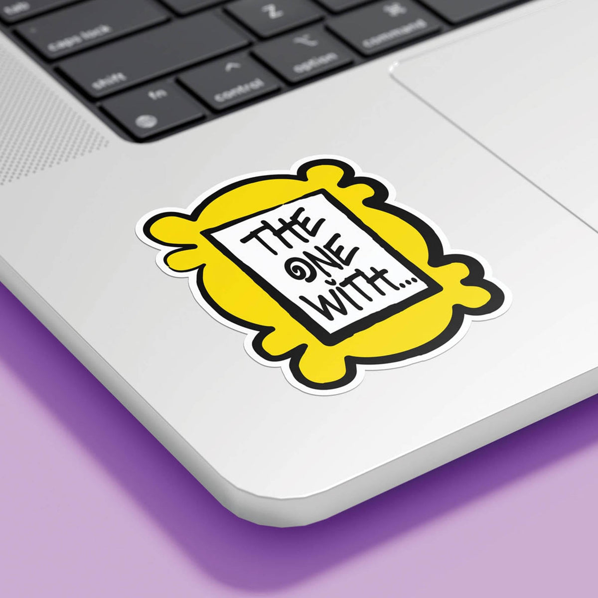 Friends Characters and Icons Reusable Tech Decals | 48 Stickers