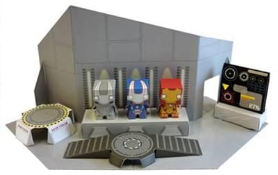 Funko Iron Man 3 Papercraft Marvel Activity Set