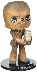Star Wars: The Last Jedi Funko Chewbacca & Porg 5.5" Wacky Wobbler