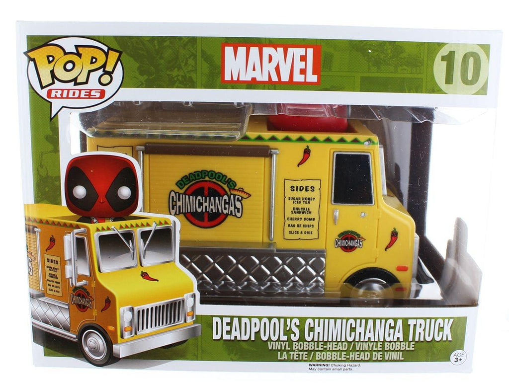 Marvel Funko POP Rides Vinyl Figure Deadpool's Chimichanga Truck