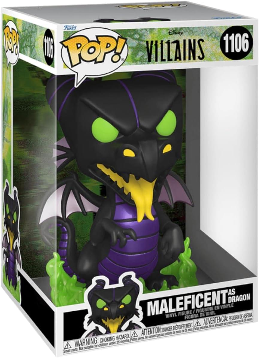 Disney Villains Funko 10 Inch Jumbo POP | Maleficent Dragon
