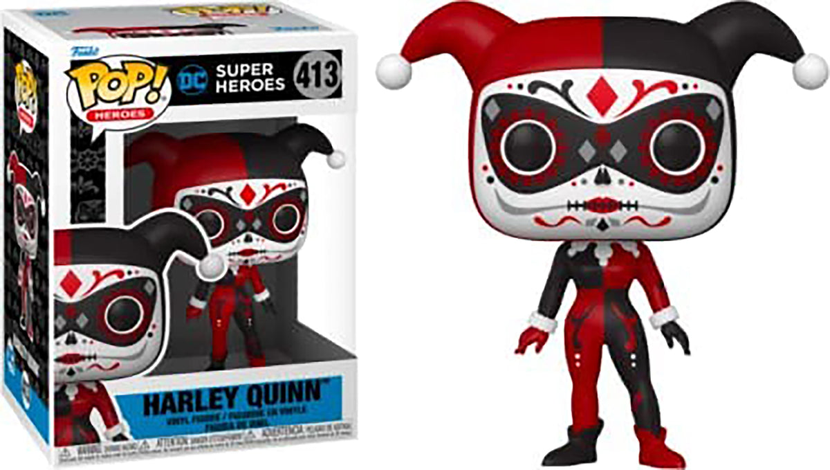 DC Comics Funko POP Vinyl Figure | Dia De Los Harley Quinn