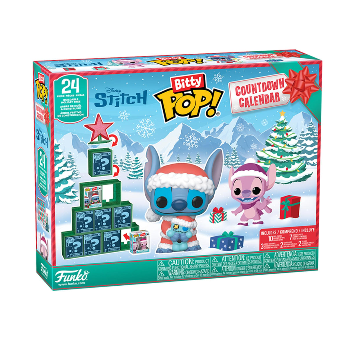 Disney Funko Bitty POP Countdown Calendar | Stitch Holiday