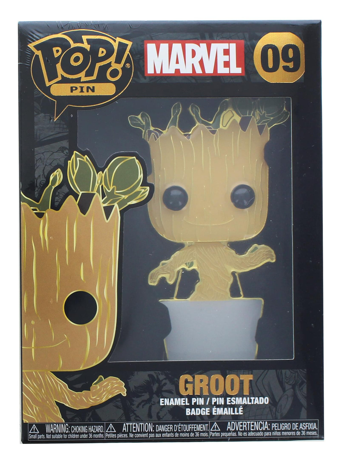 Marvel 3 Inch Funko POP Pin | Baby Groot
