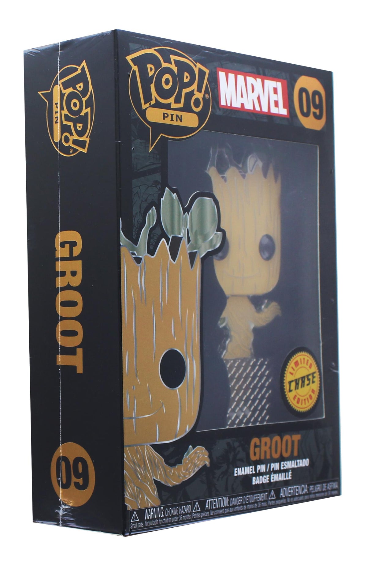 Marvel 3 Inch Funko POP Pin | Baby Groot Chase