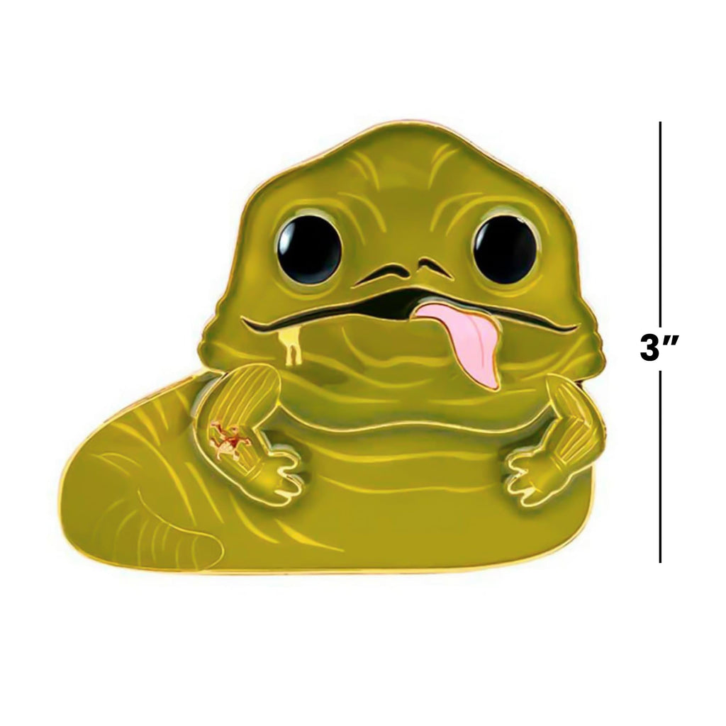 Star Wars 3 Inch Funko POP Pin | Jabba The Hutt Chase